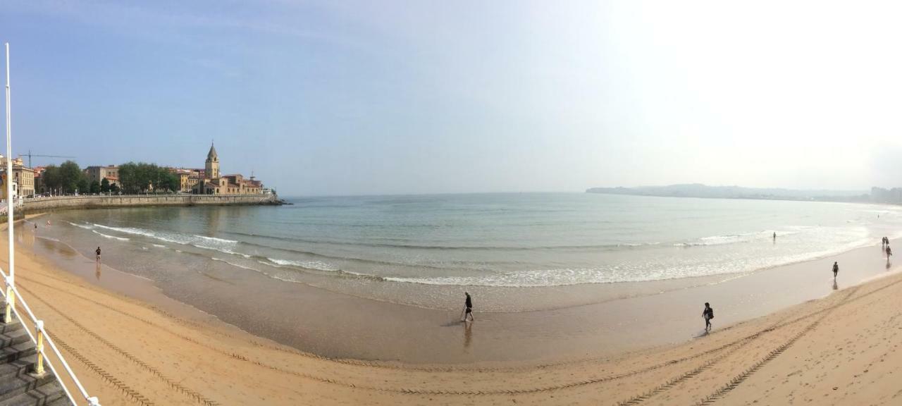 Atico Marques Playa Centro - Garaje Opcional Apartment Gijon Ngoại thất bức ảnh